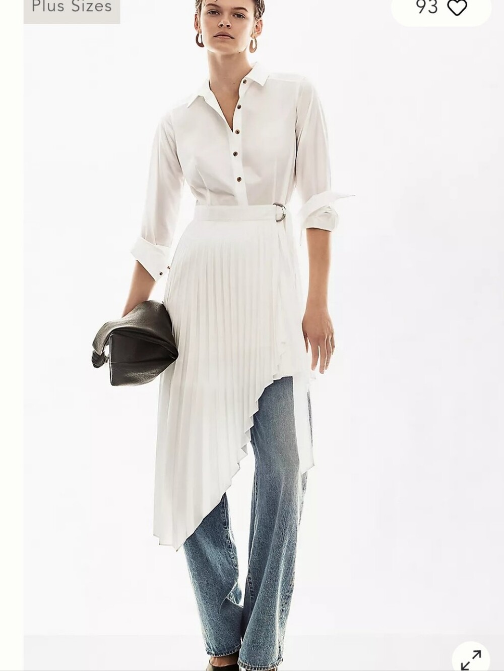 By Anthro Poplin Shirt Dress - Picture 2 of 13